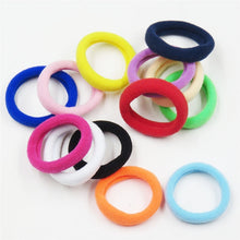 Load image into Gallery viewer, 10PCS/LOT Colorfull Hair Ring Novelty Elastic Hair Bands