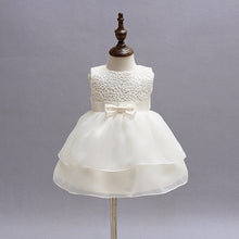 Load image into Gallery viewer, 1st First Birthday Dresses for Girls Christening Baptism Pink Princess Tutu