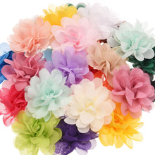 Load image into Gallery viewer, 20PCS Chiffon Flowers Boutique hair accessories
