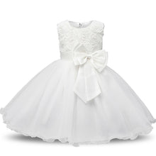 Load image into Gallery viewer, Baptism Dress For Baby Girl White First Birthday