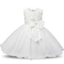 Load image into Gallery viewer, Baptism Dress For Baby Girl White First Birthday