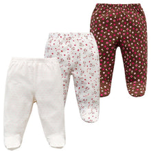 Load image into Gallery viewer, 3PCS/lot Baby Pants 100% Cotton
