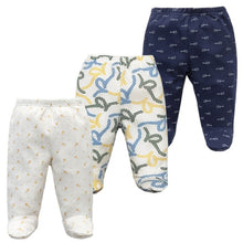 Load image into Gallery viewer, 3PCS/lot Baby Pants 100% Cotton