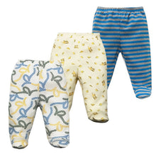 Load image into Gallery viewer, 3PCS/lot Baby Pants 100% Cotton