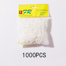 Load image into Gallery viewer, 200/1000PCS Cute Girls Colourful Ring Disposable Elastic Hair Bands