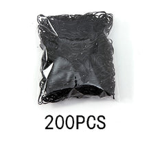 Load image into Gallery viewer, 200/1000PCS Cute Girls Colourful Ring Disposable Elastic Hair Bands