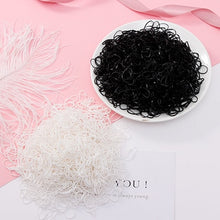 Load image into Gallery viewer, 200/1000PCS Cute Girls Colourful Ring Disposable Elastic Hair Bands