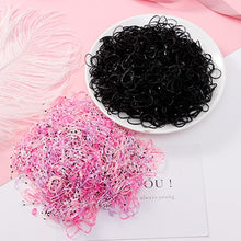 Load image into Gallery viewer, 200/1000PCS Cute Girls Colourful Ring Disposable Elastic Hair Bands
