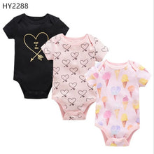 Load image into Gallery viewer, 2019 6Pcs 3Pcs Summer New Baby Girl Bodysuits