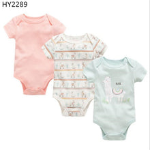Load image into Gallery viewer, 2019 6Pcs 3Pcs Summer New Baby Girl Bodysuits