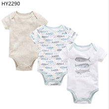 Load image into Gallery viewer, 2019 6Pcs 3Pcs Summer New Baby Girl Bodysuits