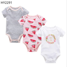 Load image into Gallery viewer, 2019 6Pcs 3Pcs Summer New Baby Girl Bodysuits