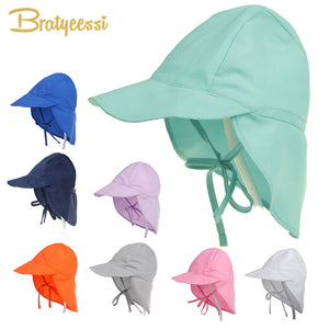 SPF 50+ Baby Sun Hat Adjustable Summer Baby Cap