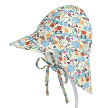 Load image into Gallery viewer, SPF 50+ Baby Sun Hat Adjustable Summer Baby Cap