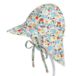 SPF 50+ Baby Sun Hat Adjustable Summer Baby Cap
