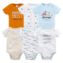 Load image into Gallery viewer, 2019 6Pcs 3Pcs Summer New Baby Girl Bodysuits