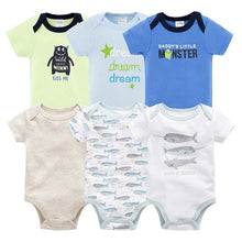 Load image into Gallery viewer, 2019 6Pcs 3Pcs Summer New Baby Girl Bodysuits