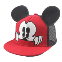 Load image into Gallery viewer, Mickey Ears Baby Sun Hats Children Snapback Baseball Cap