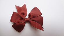 Load image into Gallery viewer, 40pcs/lot 3.3inch Solid Colorful Bow Tie Hairpins