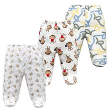 Load image into Gallery viewer, 3PCS/lot Baby Pants 100% Cotton