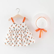 Load image into Gallery viewer, Summer Baby Girl Dress Big Bow Sleeveless Princess Dress