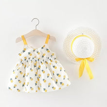 Load image into Gallery viewer, Summer Baby Girl Dress Big Bow Sleeveless Princess Dress