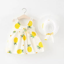 Load image into Gallery viewer, Summer Baby Girl Dress Big Bow Sleeveless Princess Dress