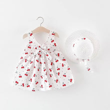 Load image into Gallery viewer, Summer Baby Girl Dress Big Bow Sleeveless Princess Dress