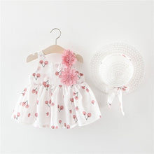Load image into Gallery viewer, Summer Baby Girl Dress Big Bow Sleeveless Princess Dress