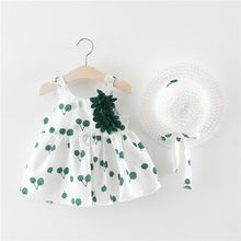 Load image into Gallery viewer, Summer Baby Girl Dress Big Bow Sleeveless Princess Dress