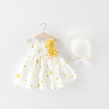 Load image into Gallery viewer, Summer Baby Girl Dress Big Bow Sleeveless Princess Dress