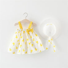 Load image into Gallery viewer, Summer Baby Girl Dress Big Bow Sleeveless Princess Dress