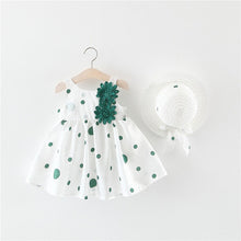 Load image into Gallery viewer, Summer Baby Girl Dress Big Bow Sleeveless Princess Dress