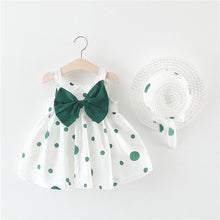 Load image into Gallery viewer, Summer Baby Girl Dress Big Bow Sleeveless Princess Dress