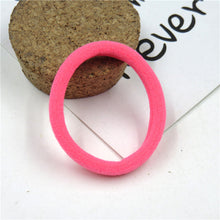 Load image into Gallery viewer, 10PCS/LOT Colorfull Hair Ring Novelty Elastic Hair Bands