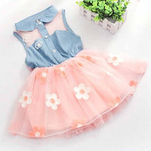 Load image into Gallery viewer, Girls Dress 2019 Summer New European and American Fashion Baby