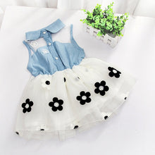 Load image into Gallery viewer, Girls Dress 2019 Summer New European and American Fashion Baby