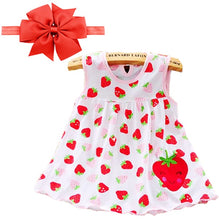 Load image into Gallery viewer, Girls Dress 2019 Summer New European and American Fashion Baby