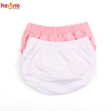 Load image into Gallery viewer, Solid Elastic Cotton Newborn Baby Bloomers Diaper Covers  Shorts
