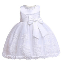 Load image into Gallery viewer, 2019 Flower Embroidery Baby Girl Dress 3M-24M