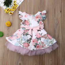 Load image into Gallery viewer, Princess Toddler Newborn Baby Girls Dress Flower Lace Tutu