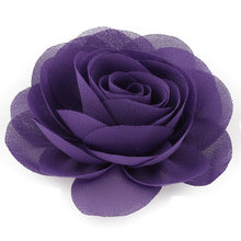 Load image into Gallery viewer, 20 Colors Cute Kids Girls Soft Big Flower Hair Clips