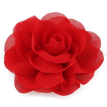 Load image into Gallery viewer, 20 Colors Cute Kids Girls Soft Big Flower Hair Clips