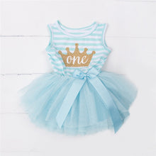 Load image into Gallery viewer, 1 Year Baby Girl Dress Princess Girls Tutu Dress