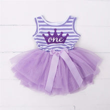 Load image into Gallery viewer, 1 Year Baby Girl Dress Princess Girls Tutu Dress
