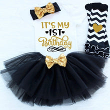 Load image into Gallery viewer, 1 Year Baby Girl Dress Princess Girls Tutu Dress