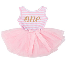 Load image into Gallery viewer, 1 Year Baby Girl Dress Princess Girls Tutu Dress
