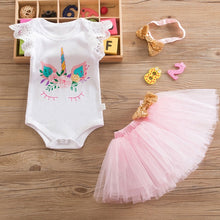 Load image into Gallery viewer, 1 Year Baby Girl Dress Princess Girls Tutu Dress