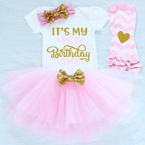 1 Year Baby Girl Dress Princess Girls Tutu Dress
