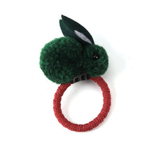Load image into Gallery viewer, Cute hair ball rabbit hair ring